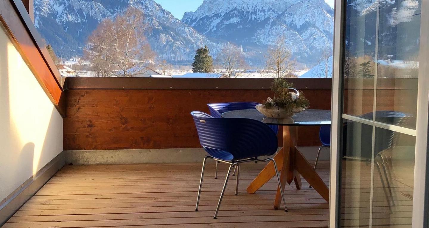 Alpenglueck De Luxe Ferienwohnung Am Forggensee Schwangau Exteriör bild