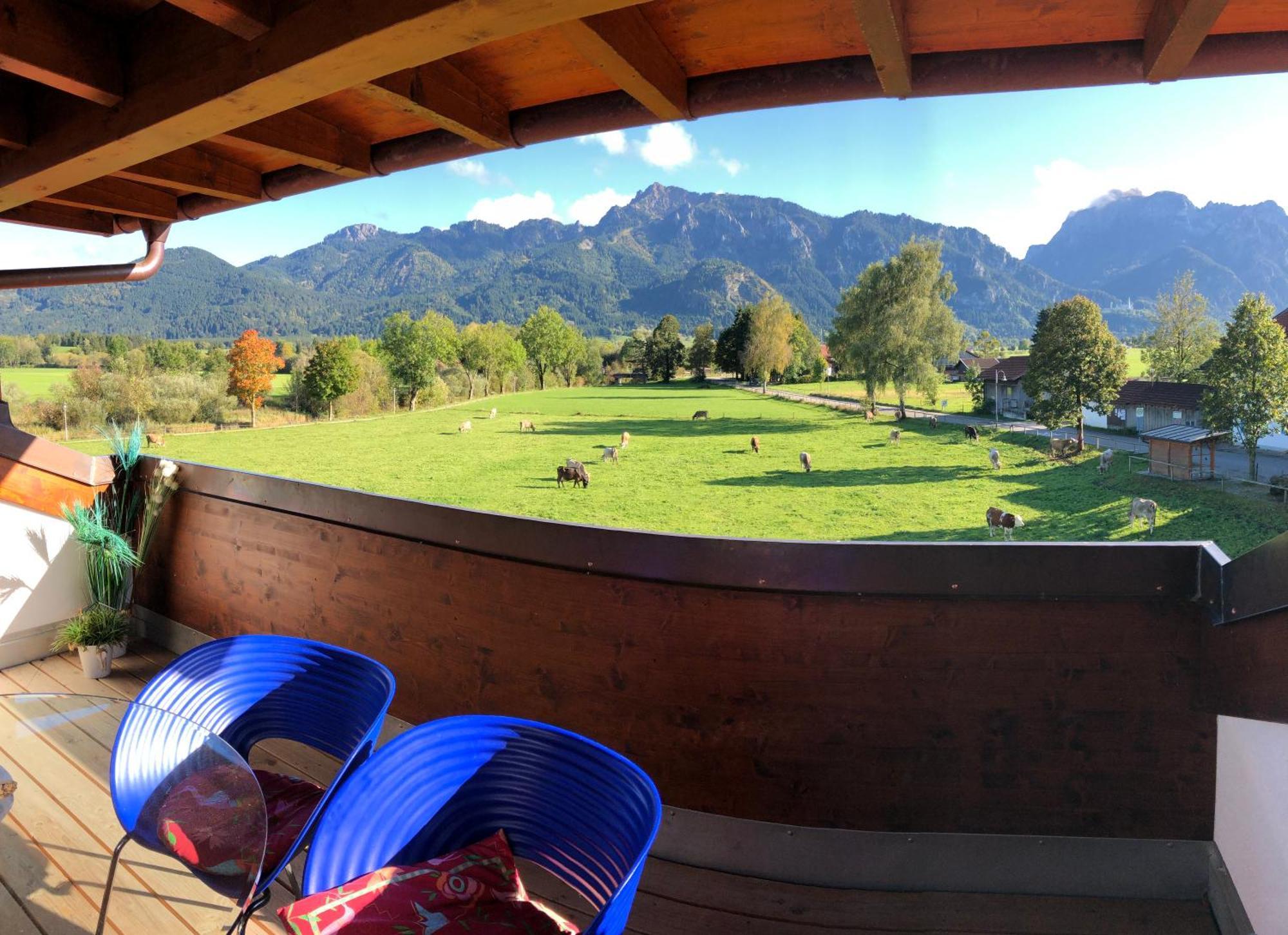 Alpenglueck De Luxe Ferienwohnung Am Forggensee Schwangau Exteriör bild